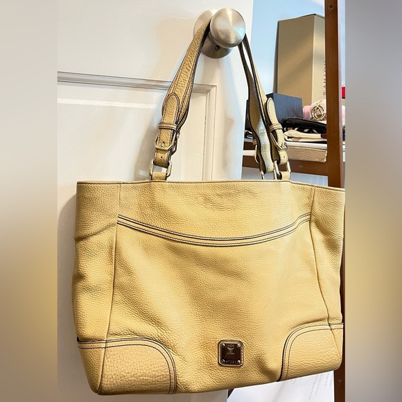 MCM Handbags - MCM Authentic light fade yellow~FLAWED